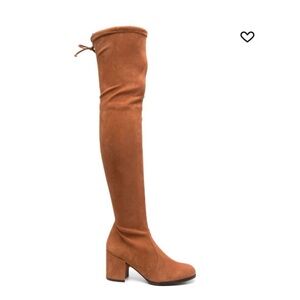 Stuart Weitzman Tan Over the Knee Boots